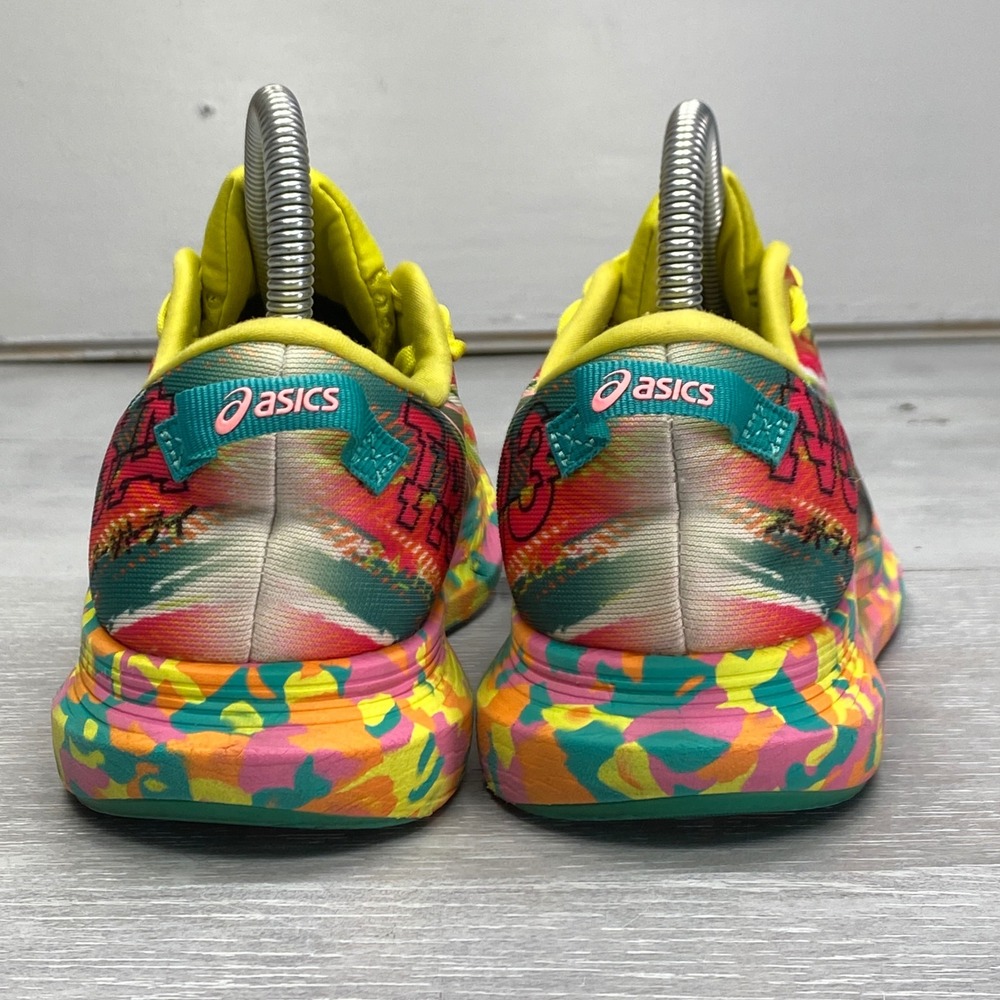 Asics Noosa Tri 13 Running Shoes Womens Multi Color Graphic Sneakers 1012B013 - Picture 4 of 11